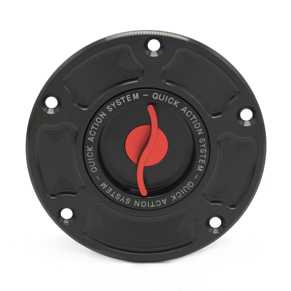 Мотоциклетные гоночные крышки топливного бака Черный Красный для Модель Aprilia RSV