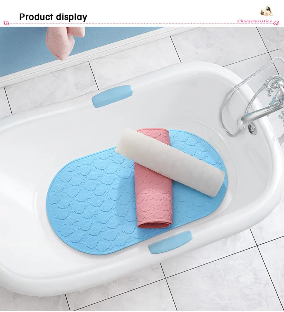 RFWCAK Baby Shower нескользящий коврик для ванной комнаты Tapete силиконовые коврики для ванной комнаты напольные туалетные коврики коврик для ванной комнаты Аксессуары для ванной комнаты