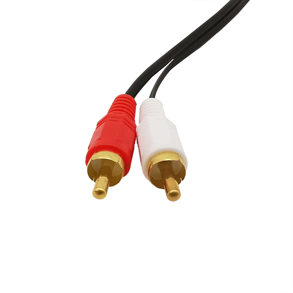 3 5 мм стерео гнездо до 2x RCA штекер аудио наушники кабель AUX Y адаптер длина 40 см |