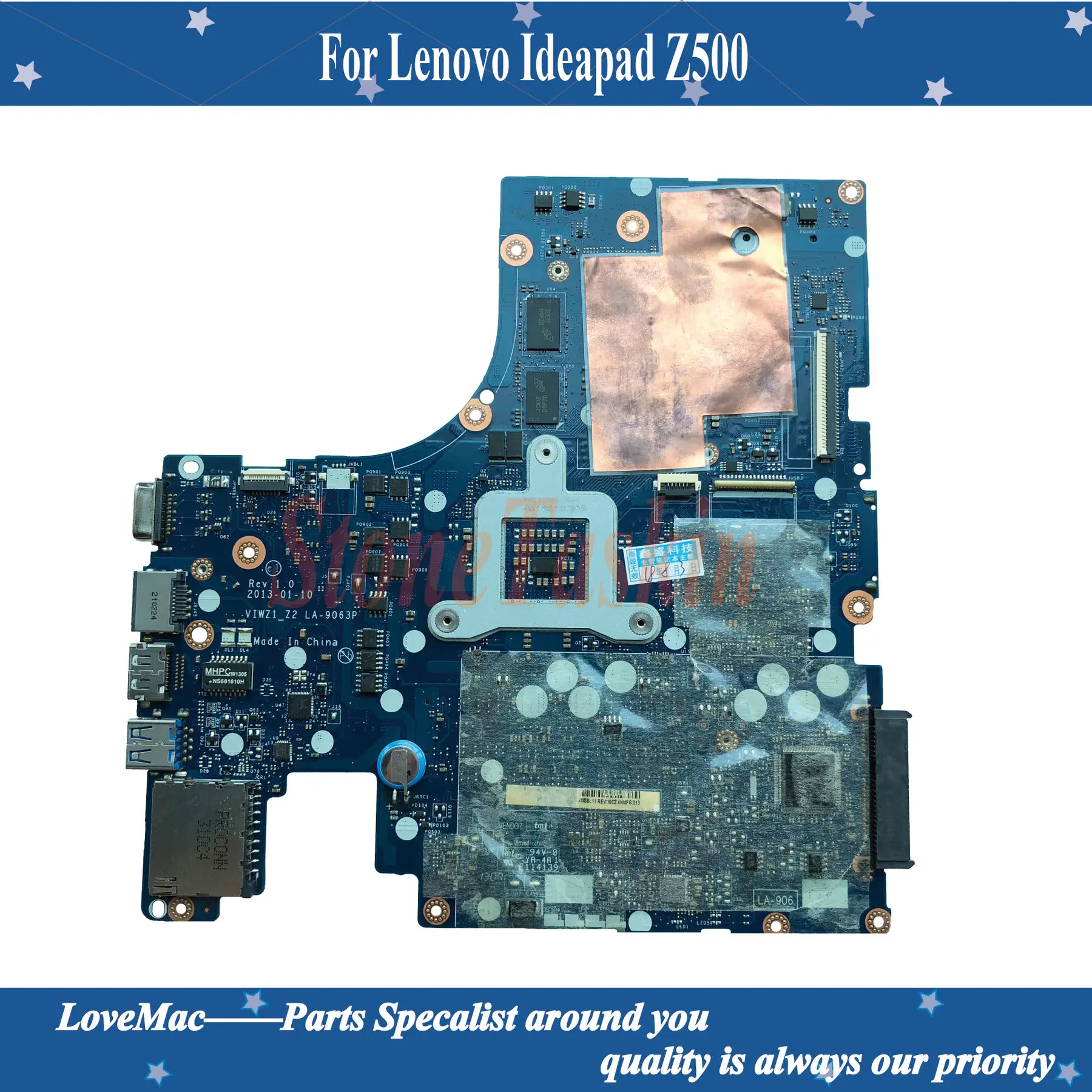 Высокое качество FRU: 90002546 для материнской платы ноутбука Lenovo Ideapad Z500 VIWZ1 LA 9063P N14P GV2 B