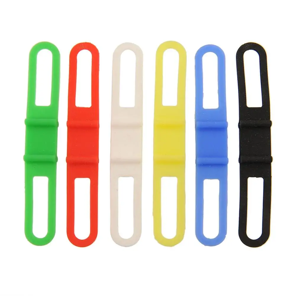 

1pcs Cycling Light Holder Bicycle Handlebar Silicone Strap Band Phone Fixing Elastic Tie Rope Bicicleta Torch Flashlight Bandage