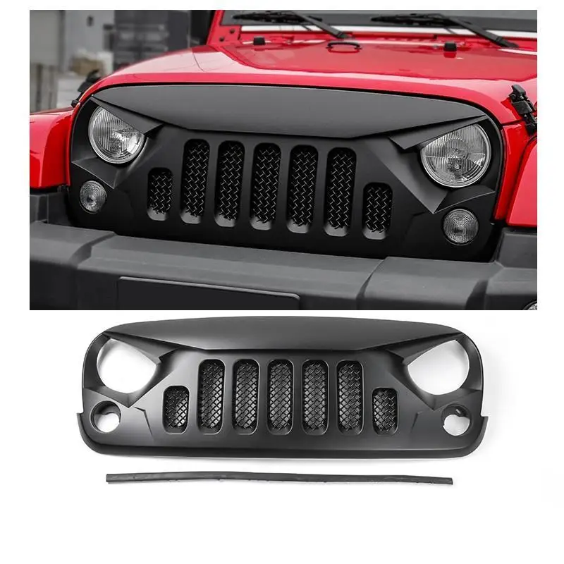 MODEL G Automovil автомобильные запчасти аксессуары декоративные аксессуары для автомобилей гоночные грили 08 09 10 11 12 13 14 15 для JEEP Wrangler - Цвет: MODEL G