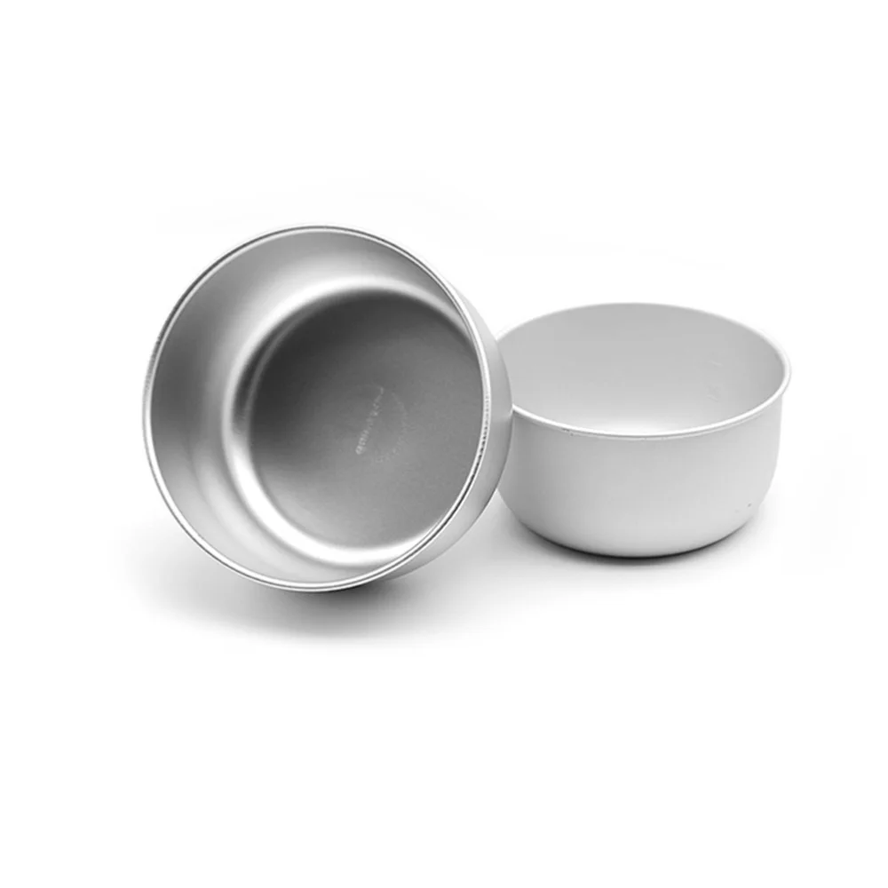 

Outdoor Alcohol Stove with Pots Aluminium Utensils Camping Cooker Set (Silver)