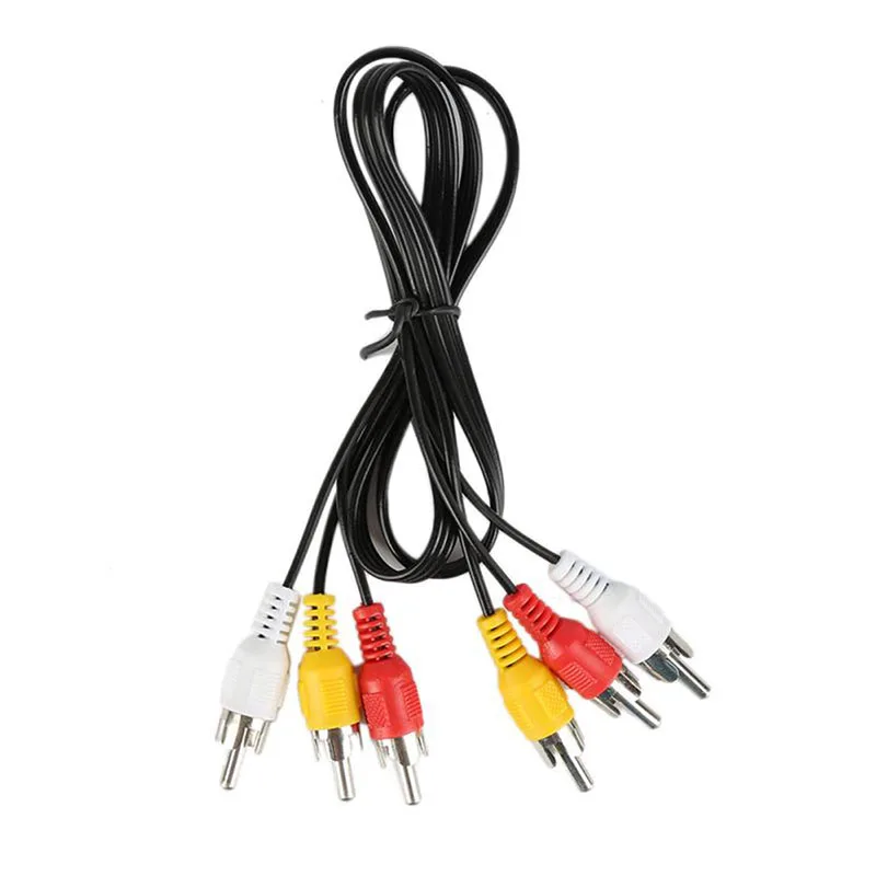 Аудио Видео AV RCA переключатель сплиттер селектор от 3 до 1 композитный кабель для
