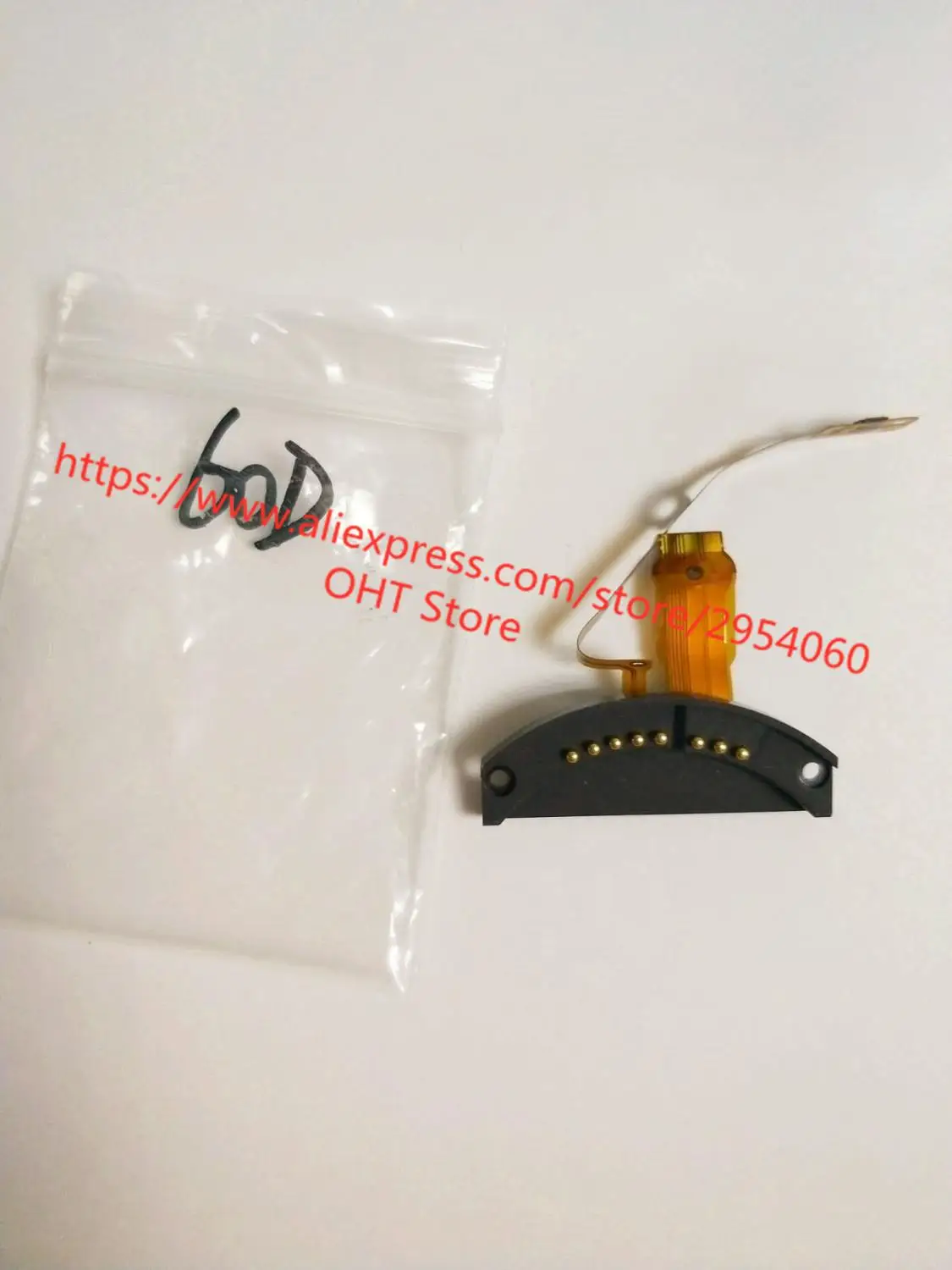 Контактная база объектива в сборе с гибким кабелем для Canon EOS 60D DS126281 SLR |