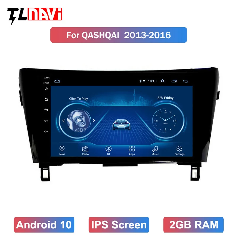 Автомобильный мультимедийный плеер 10 1 дюйма GPS-навигация на платформе Android для
