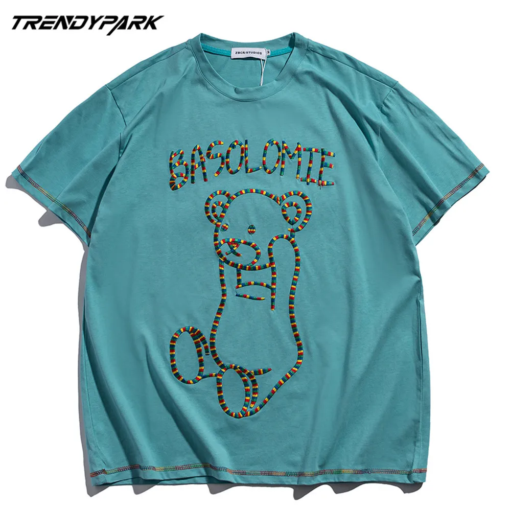 

Men's T-shirt 2021 New Summer Short Sleeve Printed Tee Hip Hop Oversized Cotton Casual Harajuku Streetwear Top Tshirts Clothing