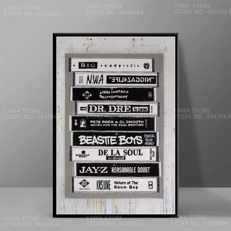 J055 NWA Jay-Z BIG Dr Dre Старая Школа Музыка хип-хоп рэпер Рэп звезда 2PAC известное