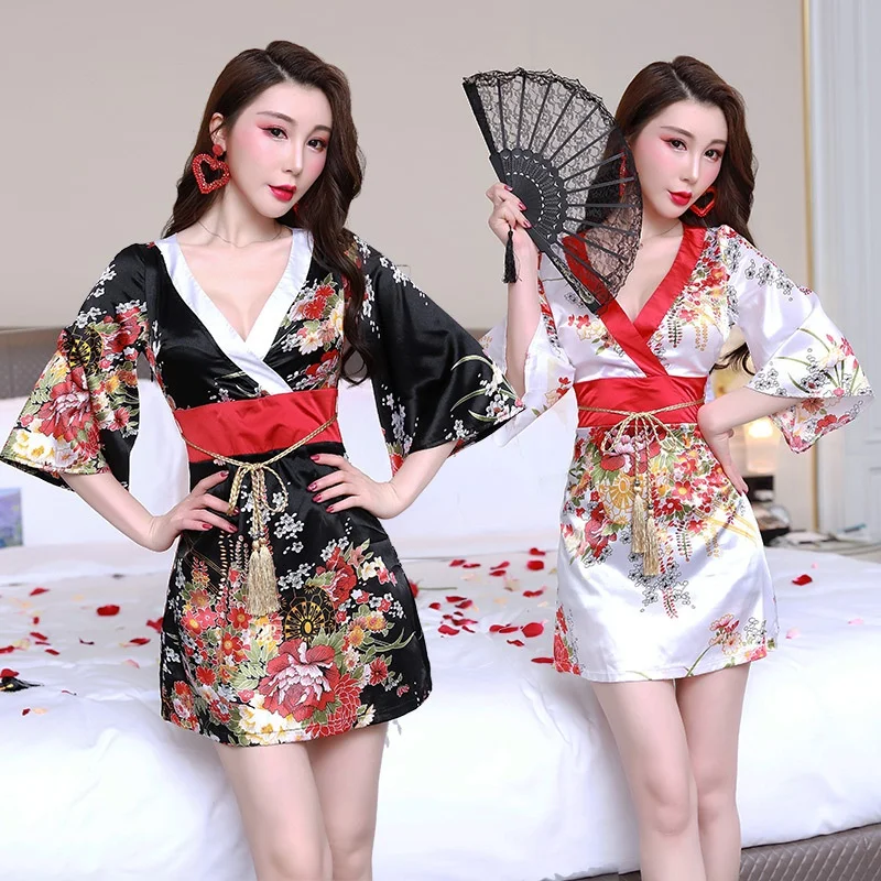 Женское сексуальное платье японская одежда женское хаори юката косплей японское
