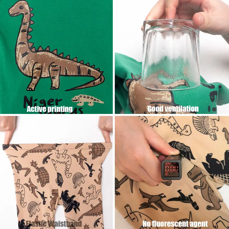 Детские рождественские пижамы для мальчиков маленьких девочек комплекты