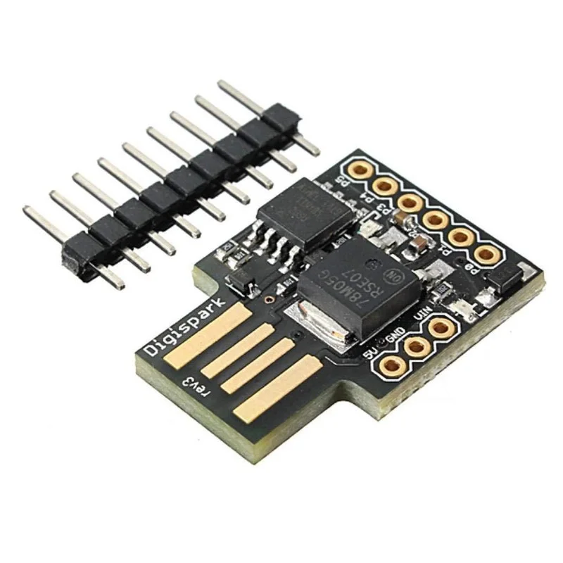 

official Blue Black TINY85 Digispark Kickstarter Micro Development Board ATTINY85 module for Arduino IIC I2C USB