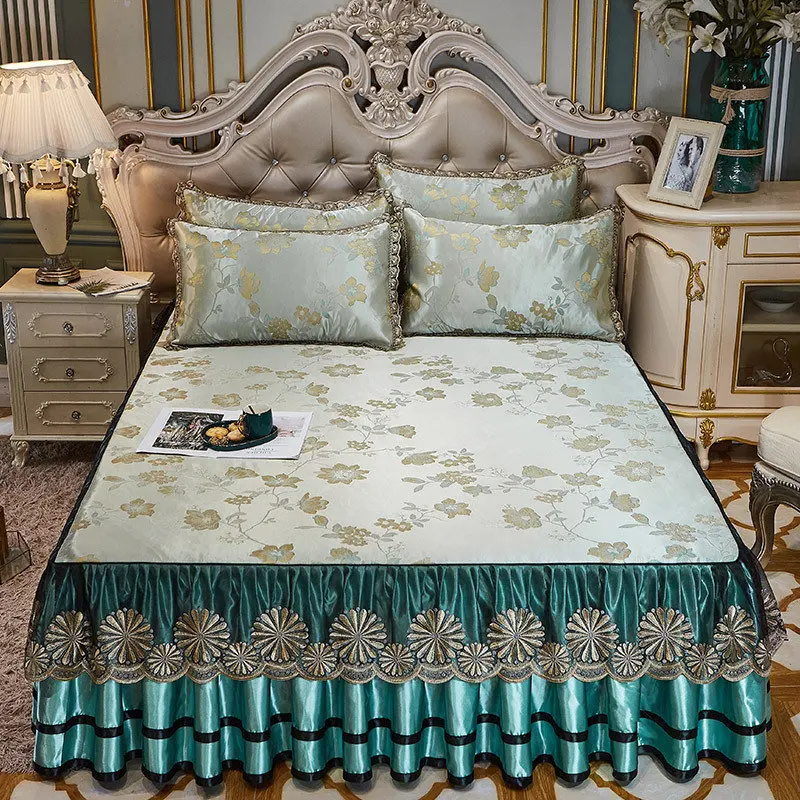 Роскошные жаккардовые летние покрывала для двуспальной кровати складные