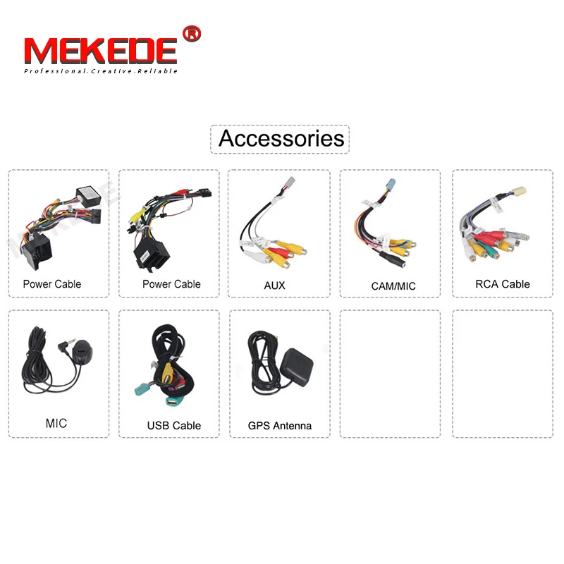 DSP + IPS Автомобильный мультимедийный плеер Android 9 4 64G GPS навигация для