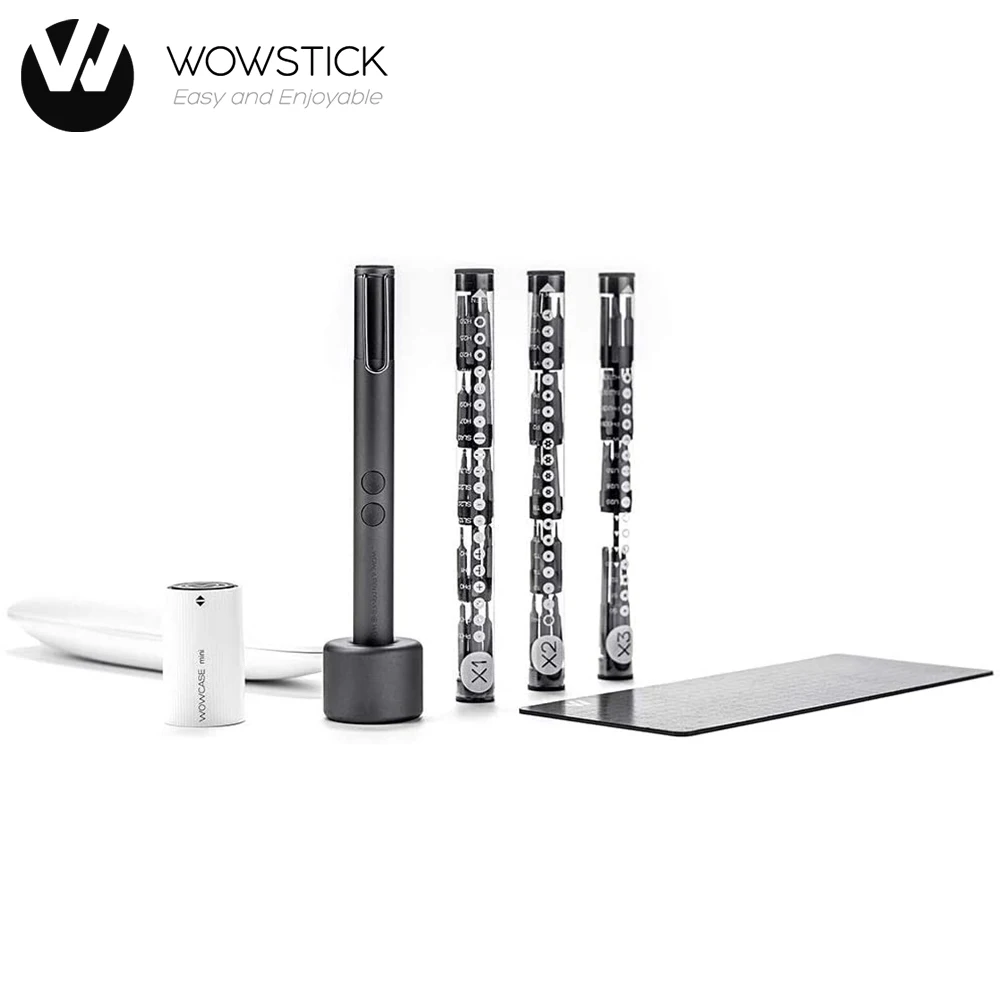 Wowstick Mini 62 в 1 литиевый прецизионный Набор отверток автоматический и ручной