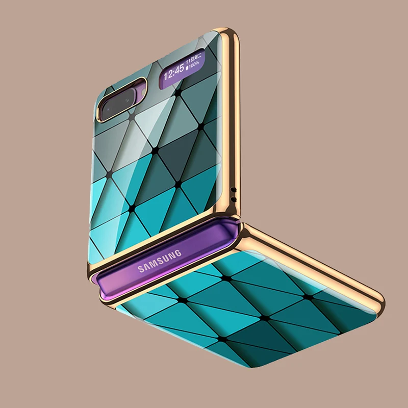 Новый мраморный складной чехол для Samsung Galaxy Z откидной защитный с защитой от