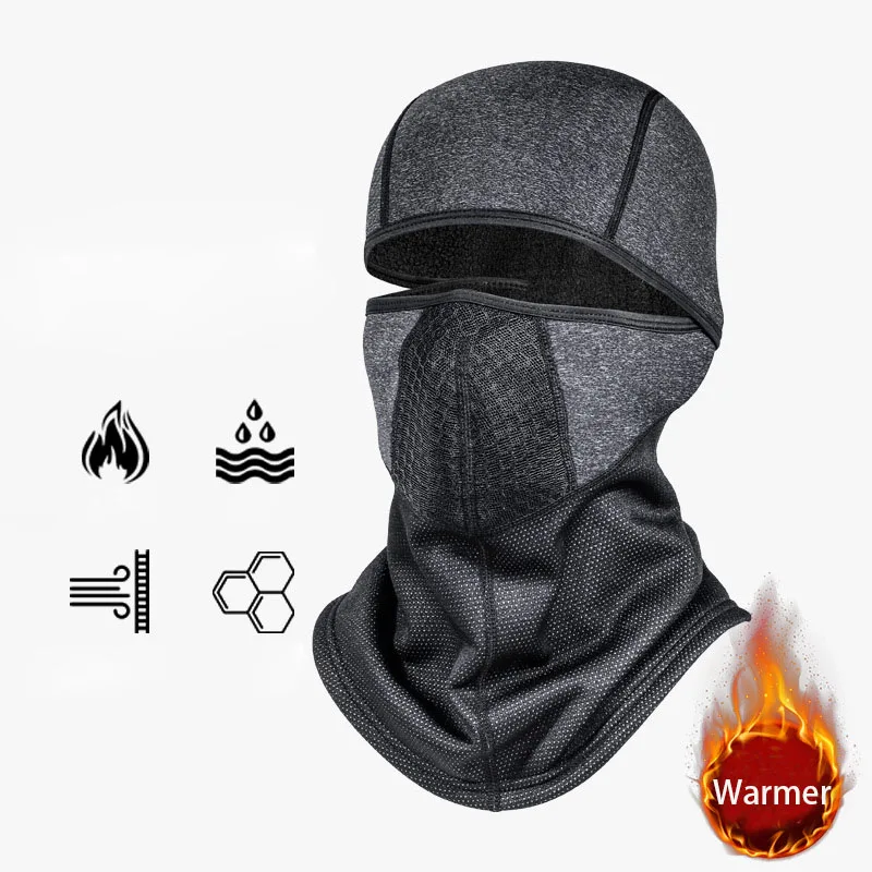 

Цветная велосипедная маска с прострочкой, зимняя термозащитная Мужская Женская ветрозащитная спортивная теплая велосипедная шапка для бе...