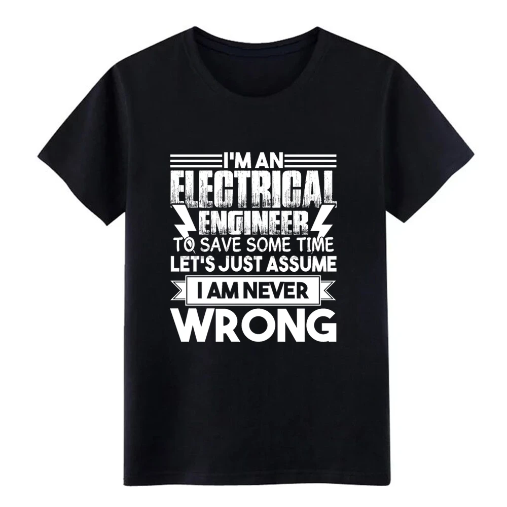 Мужские инженер футболка по индивидуальному заказу 100% хлопок размера плюс 3xl