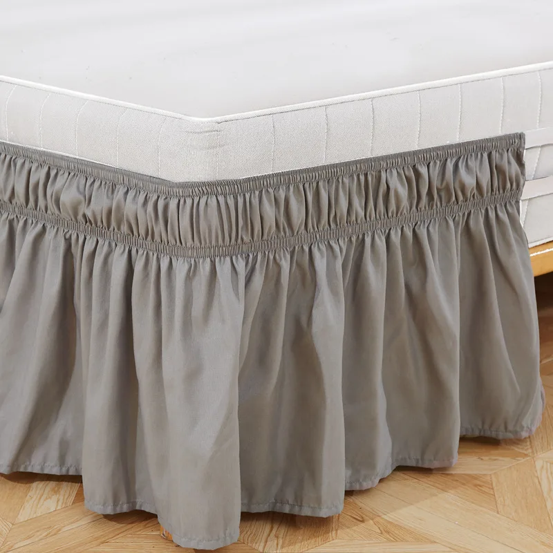 Эластичная кровать для отеля 8 цветов эластичная однотонная без покрытия кровати