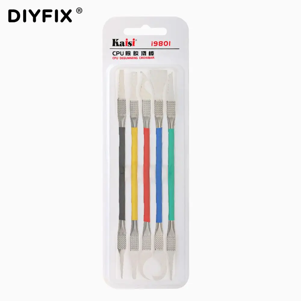 DIYFIX ремонт микросхем 5 в 1 инструмент для удаления тонких ножей BGA ЦП процессоров