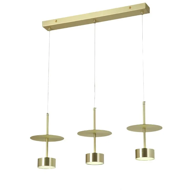 Европейский латунный светильник Роскошная лампа для спальни Современная