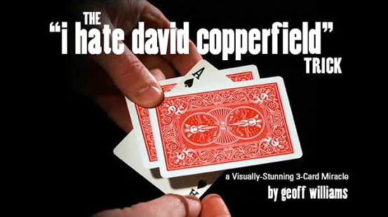 

I Hate David Copperfield Trick by Geoff Williams 2020 magic tricks
