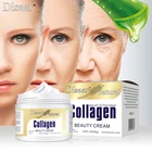 Крем для лица с коллагеном, омоложение, блеск, выцветание, тонкая линия, против морщин, омоложение, питательное бритье, 80 мл