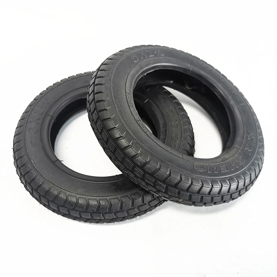 

Electric Tire Scooter 6x1 1/4 Tire Thick Non-slip Wear-resistant Black