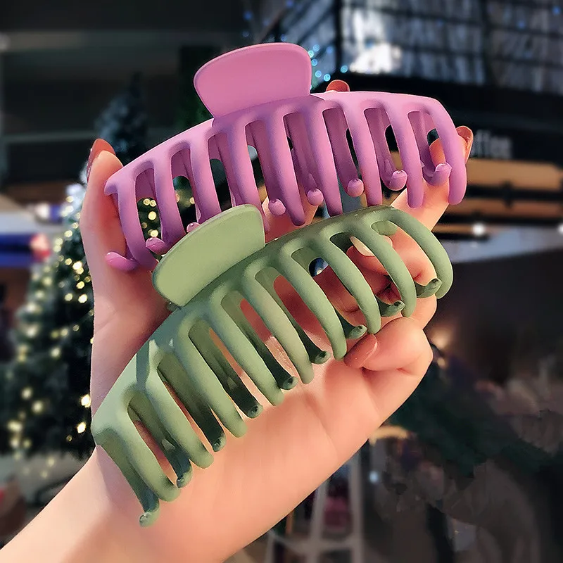 

Заколка-краб для волос, 1 шт., из акрила, в Корейском стиле, Женский хвостик