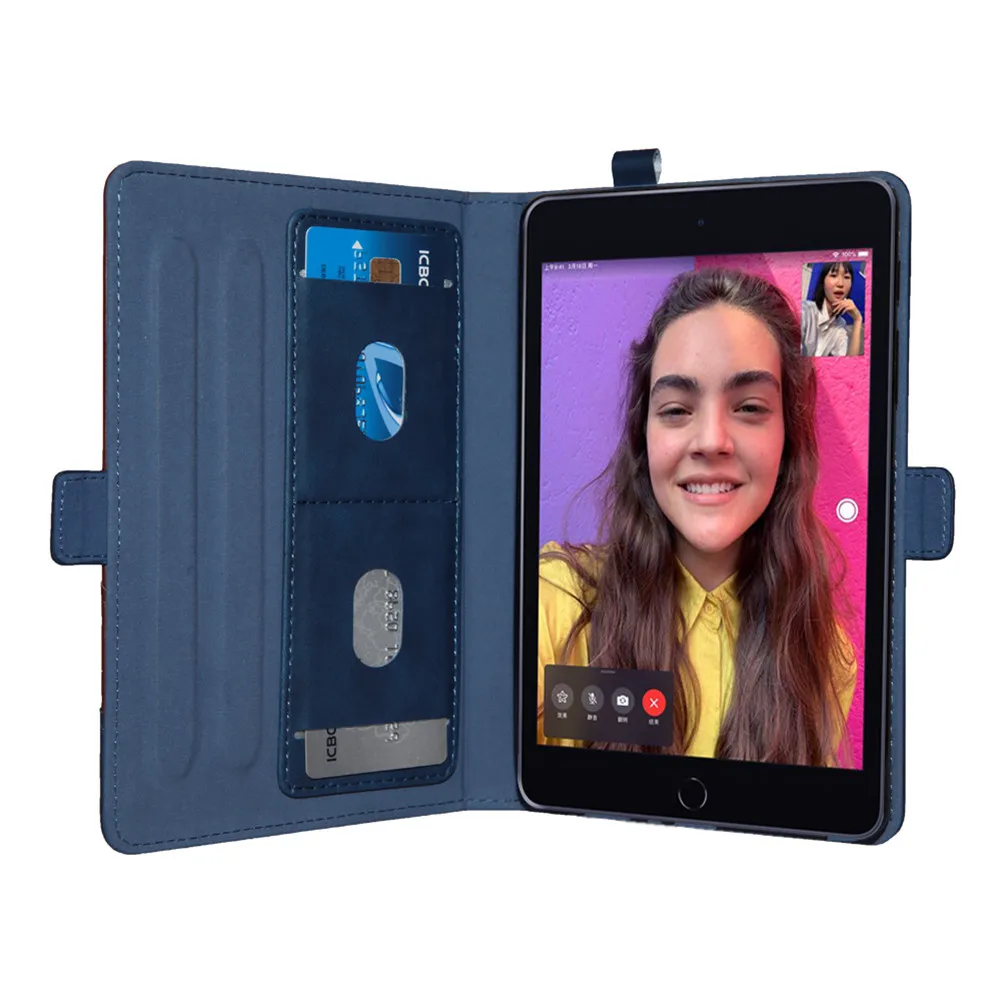 Чехол для планшета Samsung Galaxy Tab A 8 дюймов 2019 тонкий защитный чехол из искусственной