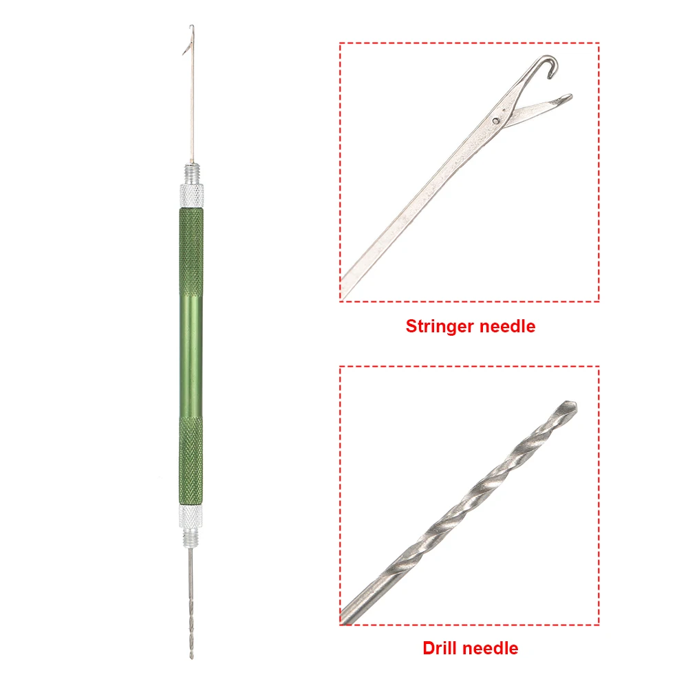 6 цветов алюминиевый сплав 2 в 1 для грубой рыбалки карпа набор игл приманки