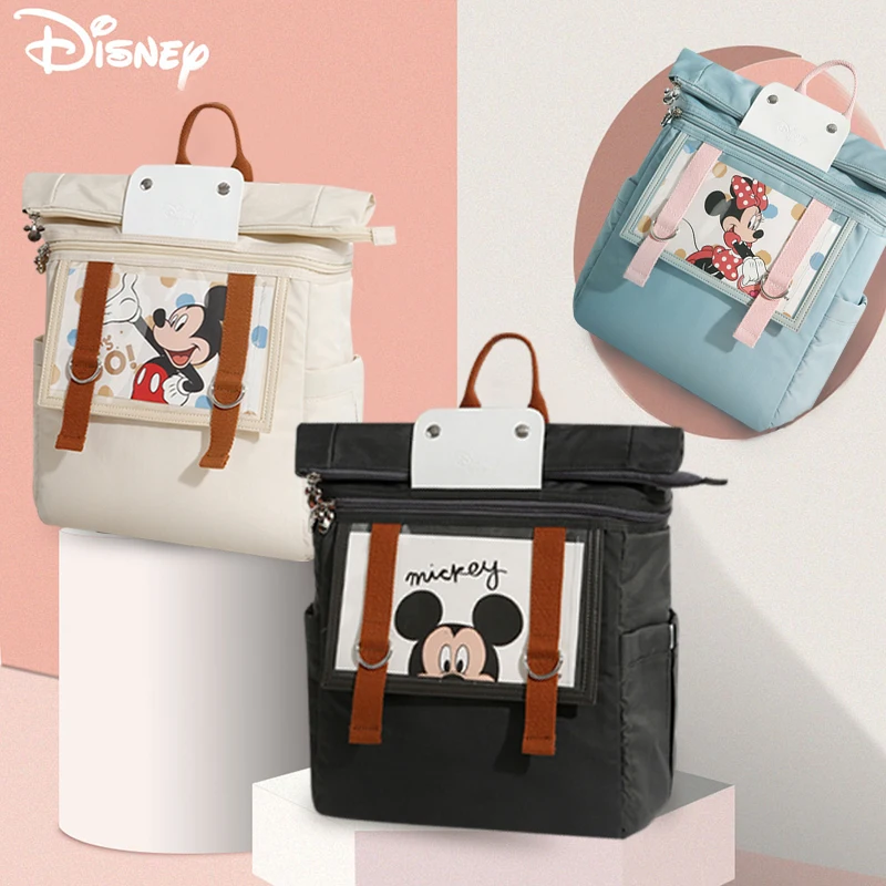 

Disney New Diaper Bag Mummy Maternity Backpack Fshion Mommy Large Capacity Nappy Bag Stroller Mom Travel Backpack Diaper Wet bag