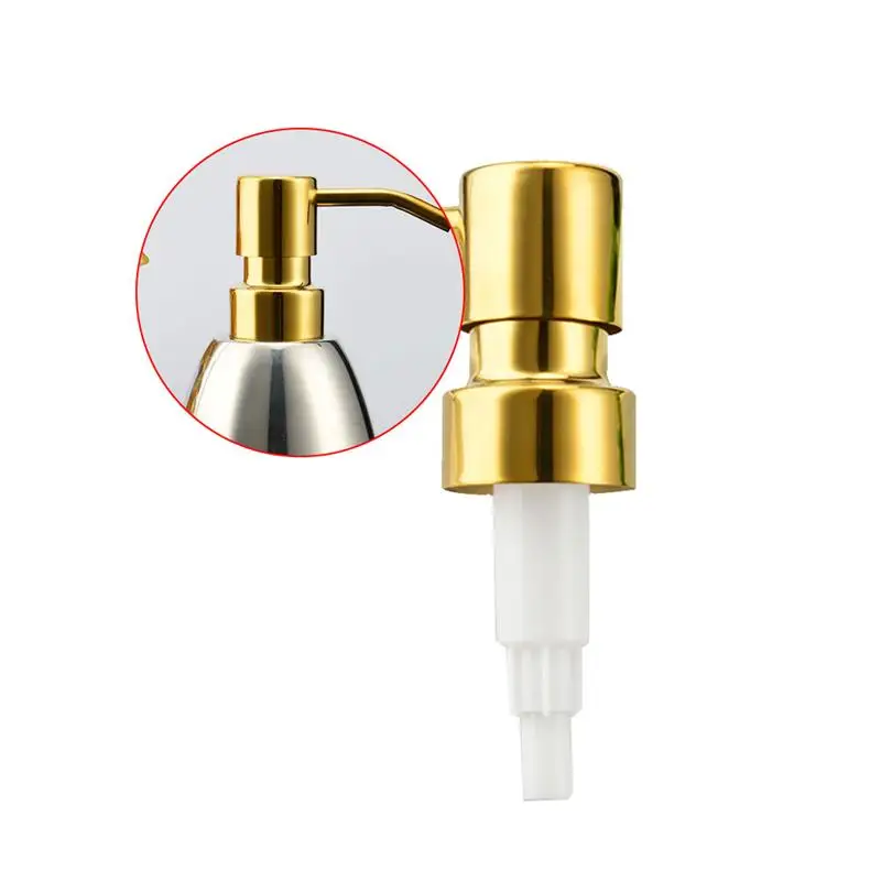 Насос для бутылки из нержавеющей стали розовое золото насадка душа