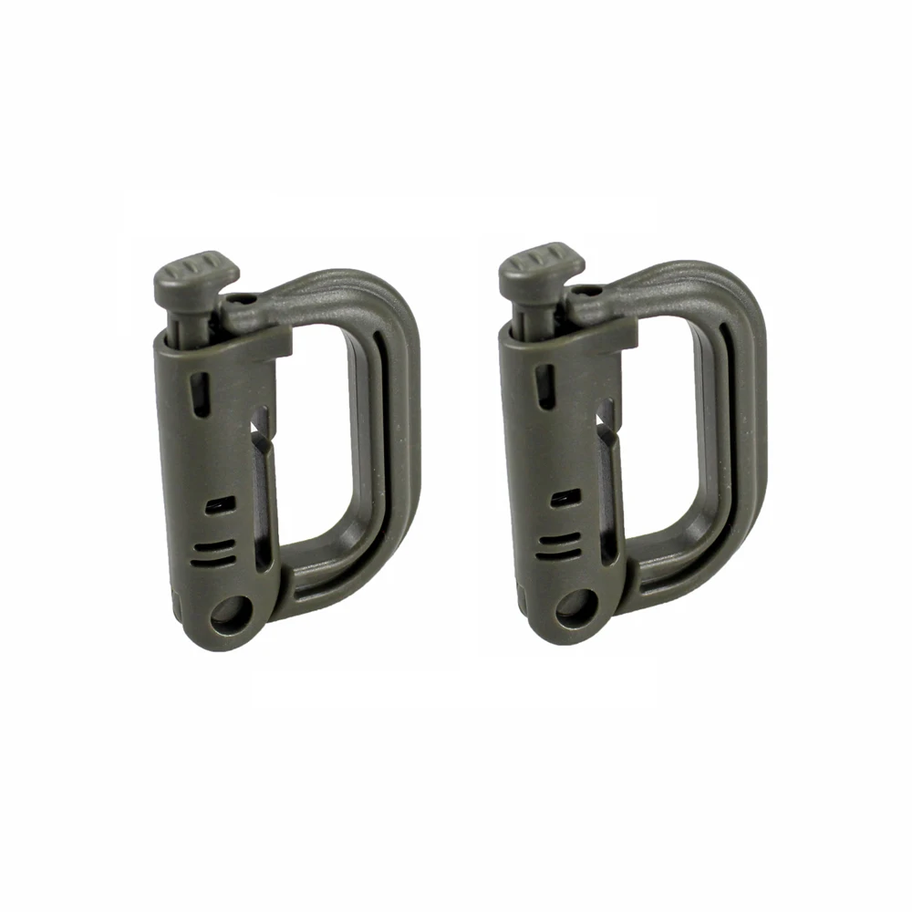 AGX2 Карабин армейский D-ring Clip Molle лямки Пластиковый Рюкзак Пряжка защелкивающийся замок Grimlock Camp Hike горный подъем открытый - Цвет: AGX2