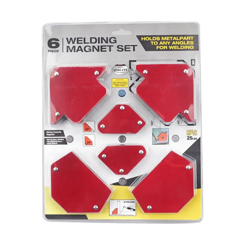 Litake 6 Pcs/Set Triangle Welding Positioner Magnetic Fixed Angle Soldering Locator Tools Without Switch Accessories | Инструменты