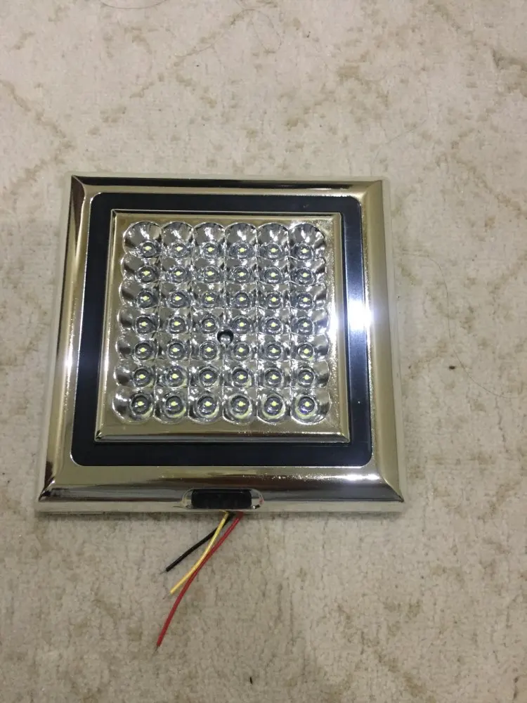Потолочный светильник автомобиля 12V 42LED белый Крытый потолочная лампа автомобиля Авто настольная лампа багажника купольный светильник высокого Мощность крытый светильник лампочка