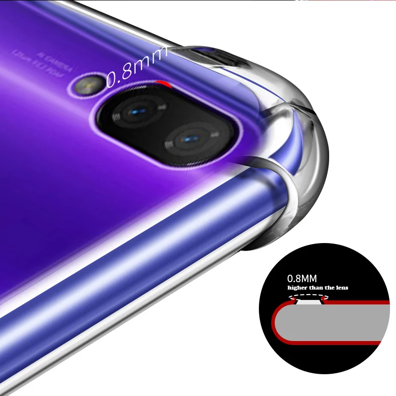 Чехол для телефона Xiaomi mi 9 8 Lite роскошный силиконовый чехол на заднюю панель Red 7 6 6A