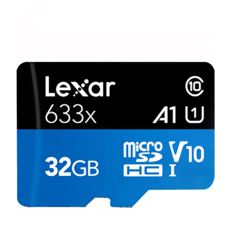 Lexar карта памяти 32 Гб 633X Micro SD Card 64 Гб 128 256 SDXC 95 МБ/с. TF карты флэш-накопитель для ноутбука - Емкость: 32GB