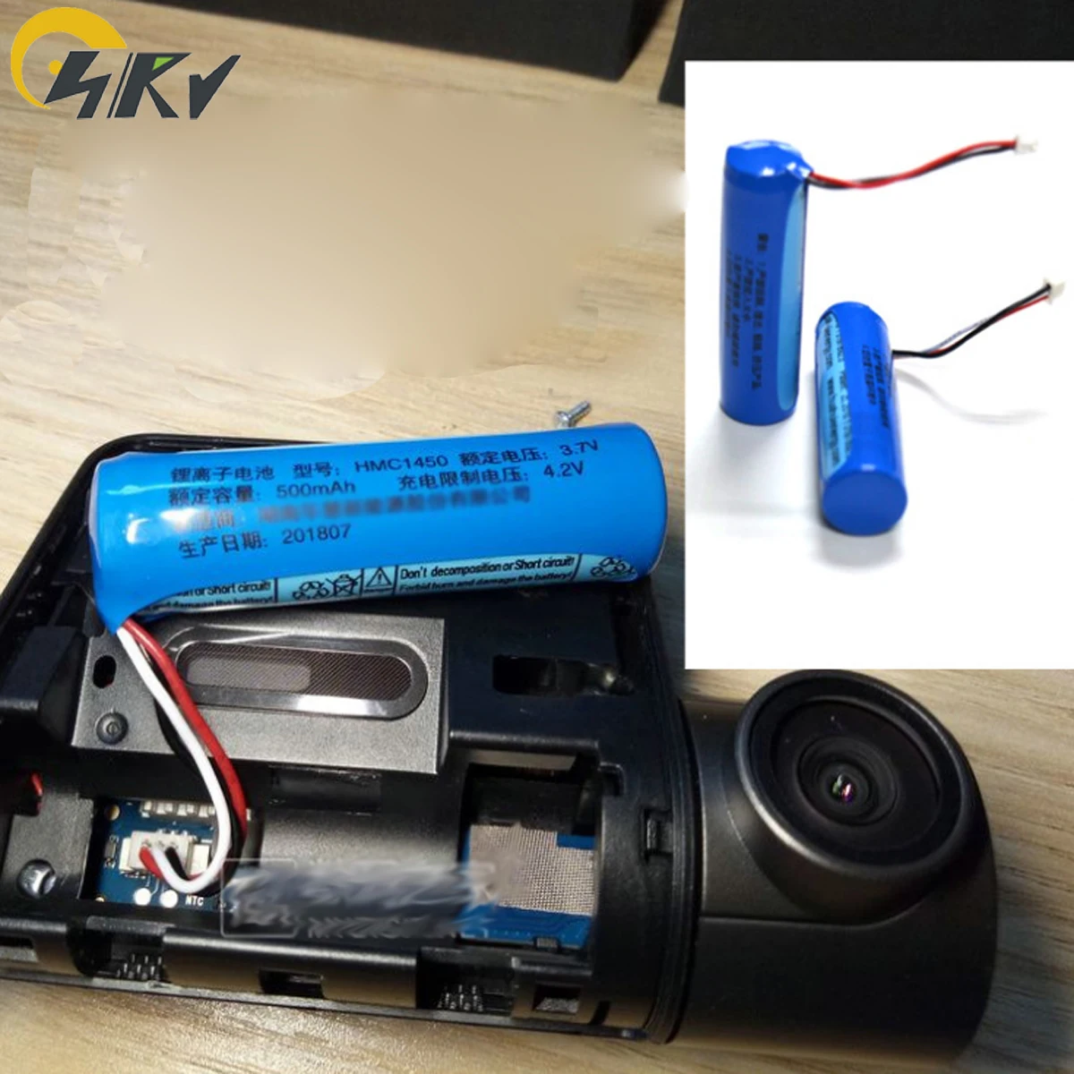 

Original battery HMC1450 for Smart Recorder Pro 3.7V500MAH 14*50