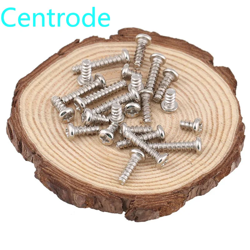 304 Stainless Steel Cross Round Head Flat Tail Self Tapping Screws PB Philip's Pan End Wood Screw M1.4-M2 20pcs | Обустройство