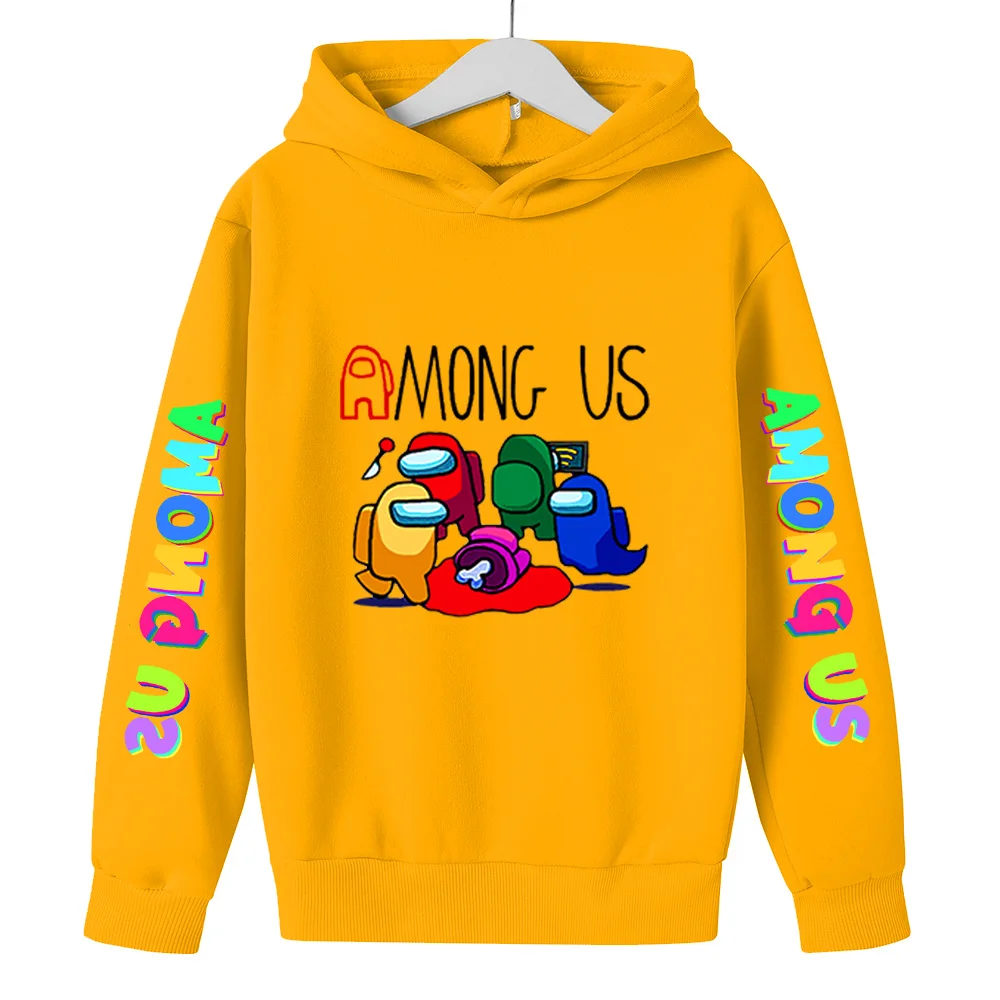 

Children Clothing Game Hoodie For Kid Girls Tops Boys Hoodie Impostor Graphic Costume Kids Sweatshirt Sudadera Hombre 4-14Y