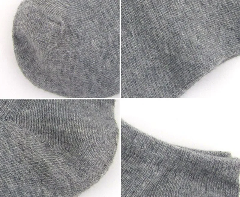 10 шт. = 5 пар однотонные мужские носки невидимые до щиколотки Мужские дышащие
