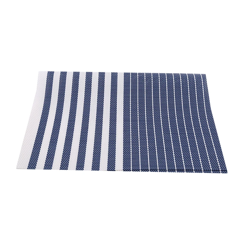 Простой полосатый узор кухонный коврик для столовых приборов термостойкий