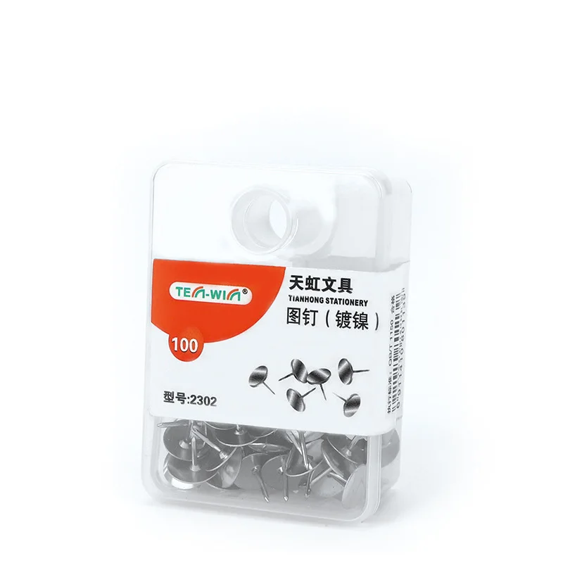 Десять WIN 100 шт./лот металлический большой палец тачки для рисования толкатель