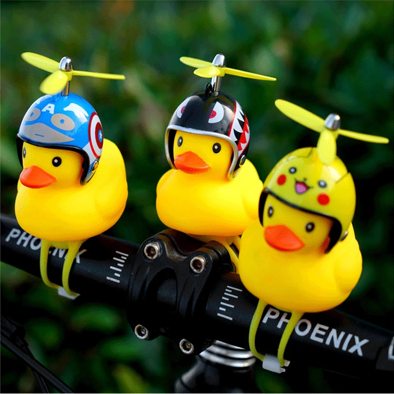 

Bike Light Front Tail Bicycle Bell Horn Flash MTB Handlebar Duck Head Alarm Lamp Cycling Rubber Warning Loud Sound Safety