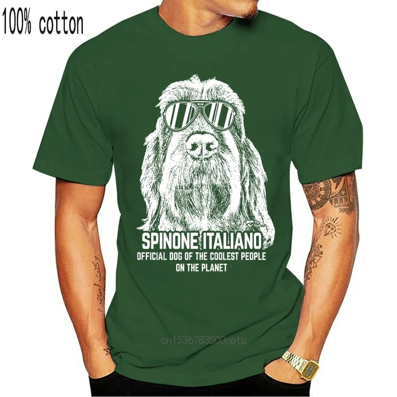 

Итальянская рубашка Spinone с официальной собакой из самых крутых людей
