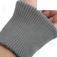 2 pcslot thick elastic rib fabric for sewing sleeve pants cuff clothing diy accessories for adult children clothes needlework