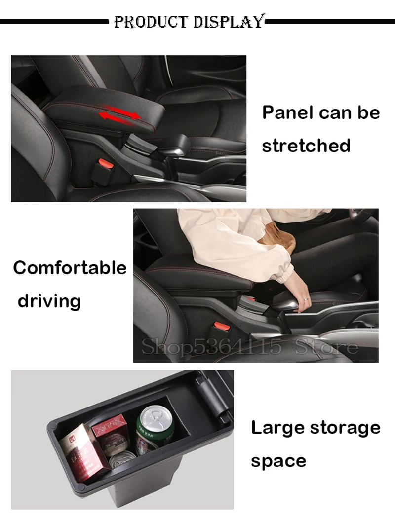 Для Mitsubishi Xpander подлокотник автомобиля аксессуары для интерьера USB подлокотник ящик для хранения центральной консоли Стайлинг украшения