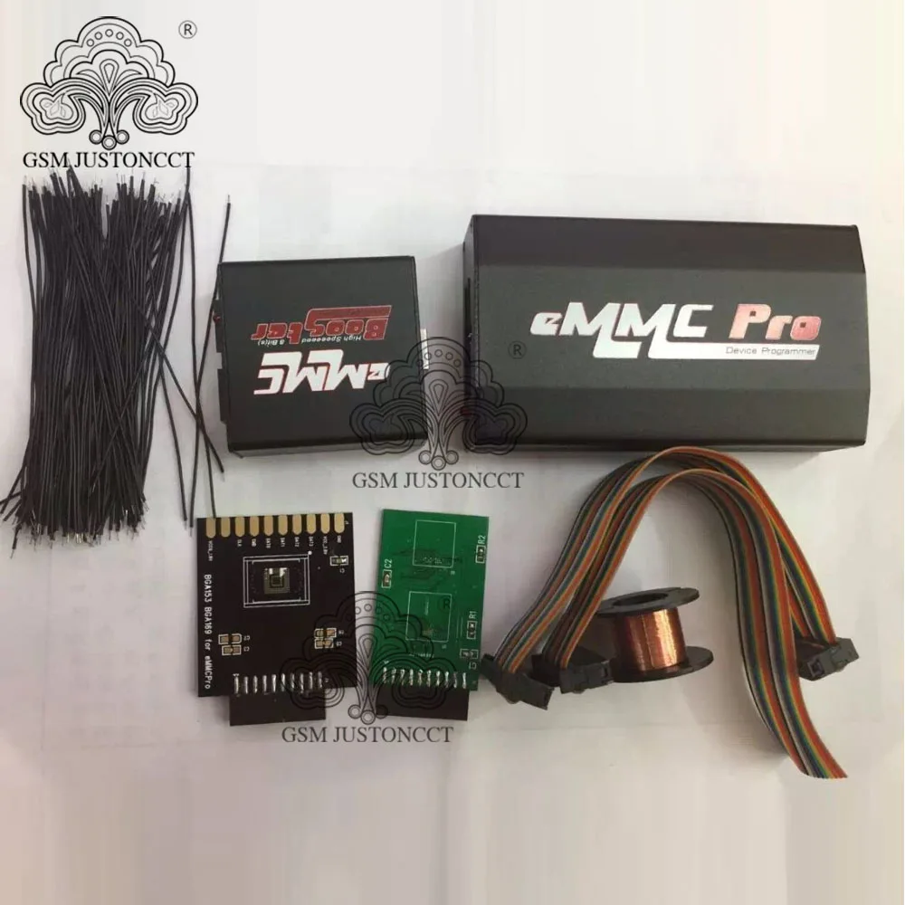 100% Оригинальный программатор EMMC PRO BOX emmc pro box устройство с усилитель