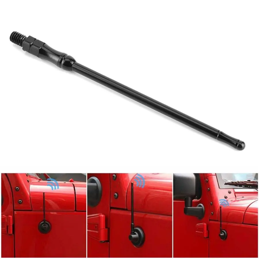 Автомобильная металлическая антенна 7 дюймов AM/FM сигнальная подходит для Jeep Wrangler