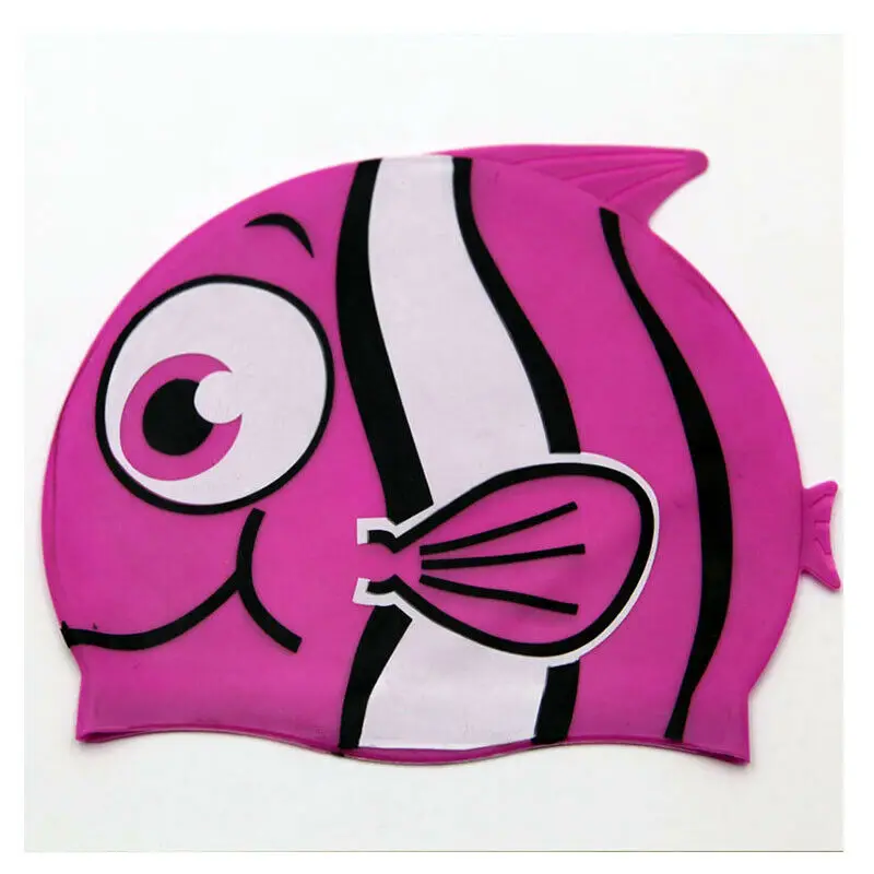 Шапка для плавания силиконовая в стиле унисекс милая Водонепроницаемая Кепка от